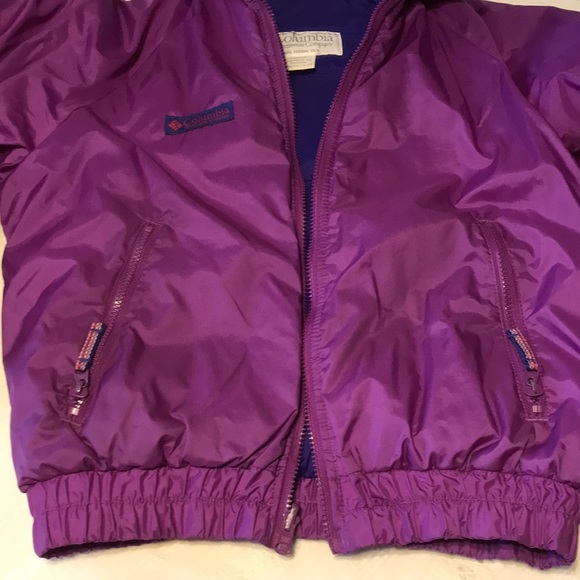 Girls Columbia Sportswear Company Youth Plum/Purple Puffer Jacket - Picture 8 of 12